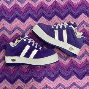 Skechers purple platform vintage shoes